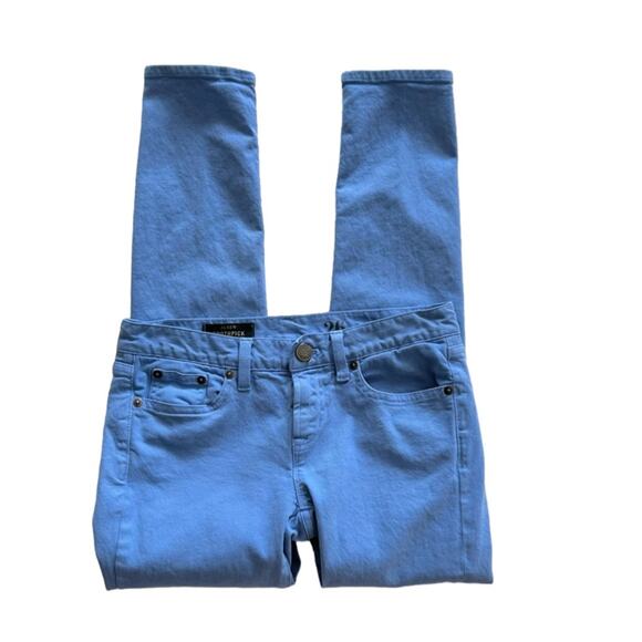 J. Crew Jeans Pants Light Blue Toothpick Skinny Low Rise Ankle Denim Size 26 - Picture 5 of 11